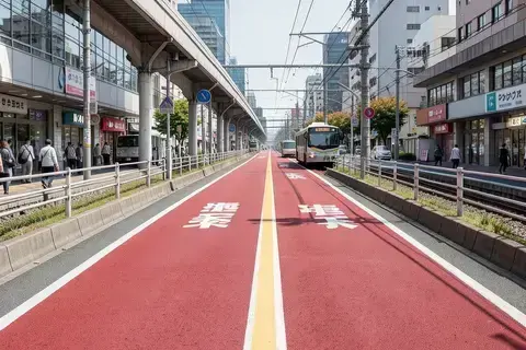 横浜BRT専用レーン