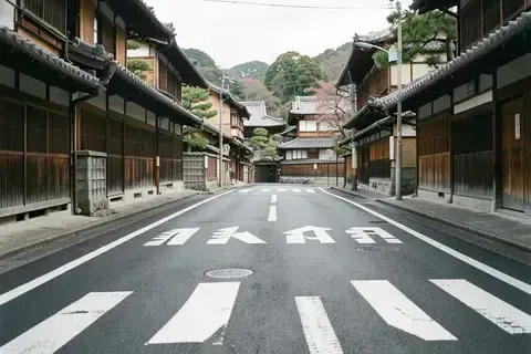 京都寺院境内道路